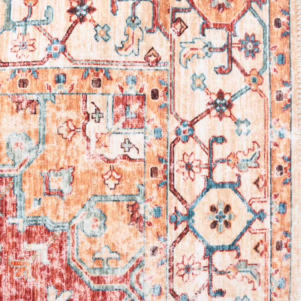 Painatettu matto pestävä monivärinen 120x170 cm polyesteri - Harrastajankoti.fi