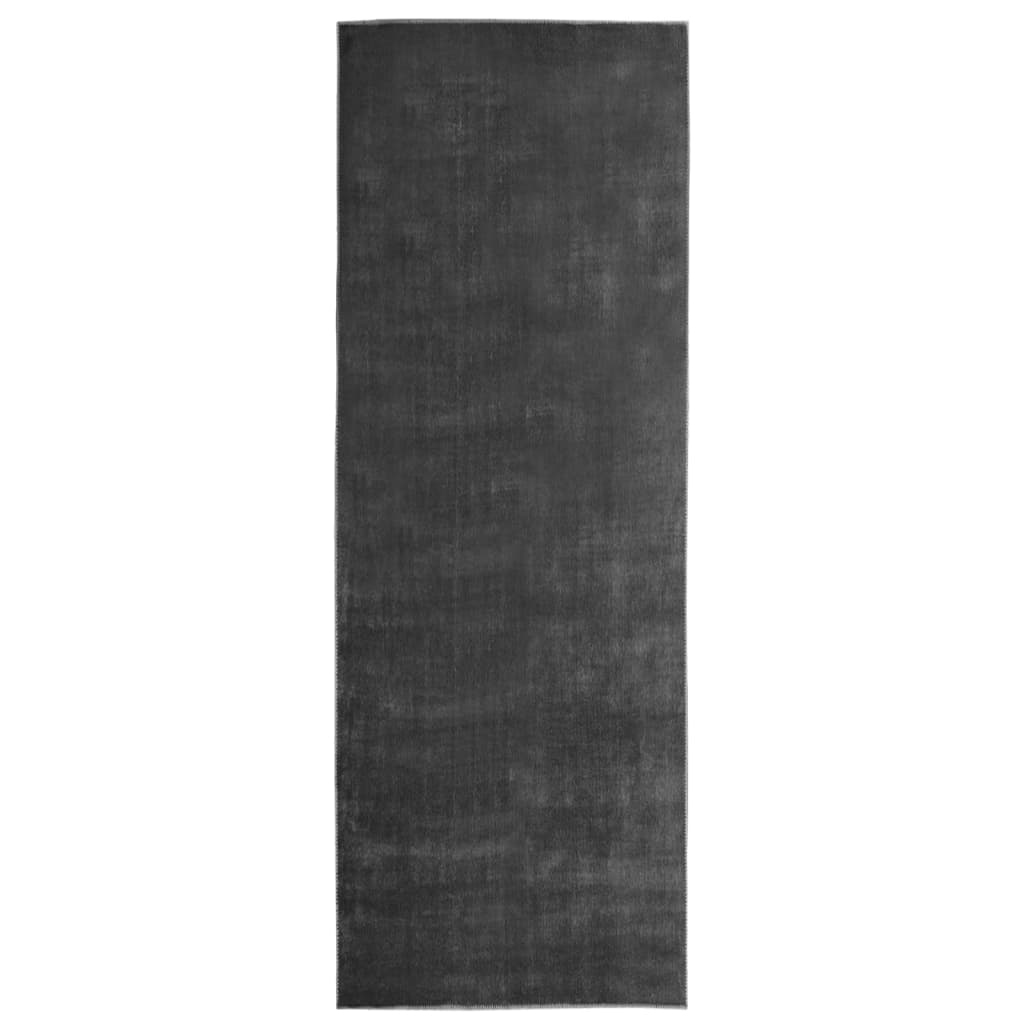 Käytävämatto pestävä taitettava antrasiit. 80x300 cm polyesteri - Harrastajankoti.fi