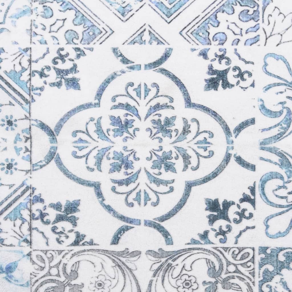 Käytävämatto kuvioitu pestävä taitettava 60x300 cm polyesteri - Harrastajankoti.fi