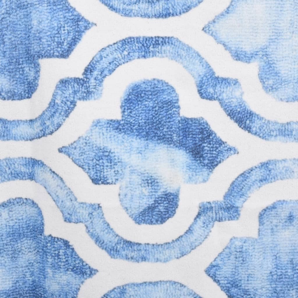 Käytävämatto kuvioitu pestävä taitettava 60x200 cm polyesteri - Harrastajankoti.fi