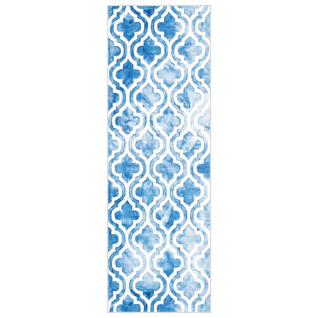 Käytävämatto kuvioitu pestävä taitettava 100x300 cm polyesteri - Harrastajankoti.fi