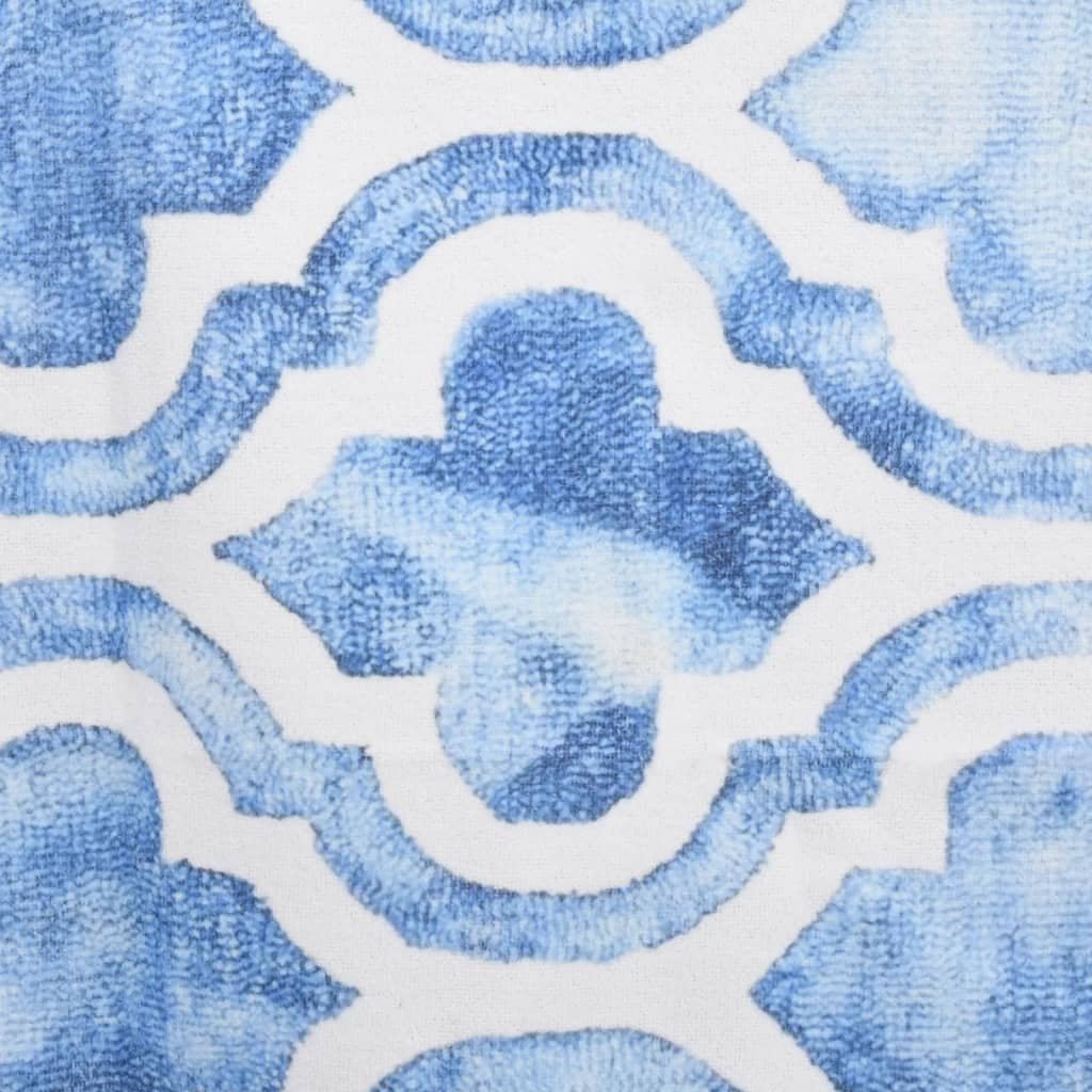 Käytävämatto kuvioitu pestävä taitettava 100x300 cm polyesteri - Harrastajankoti.fi