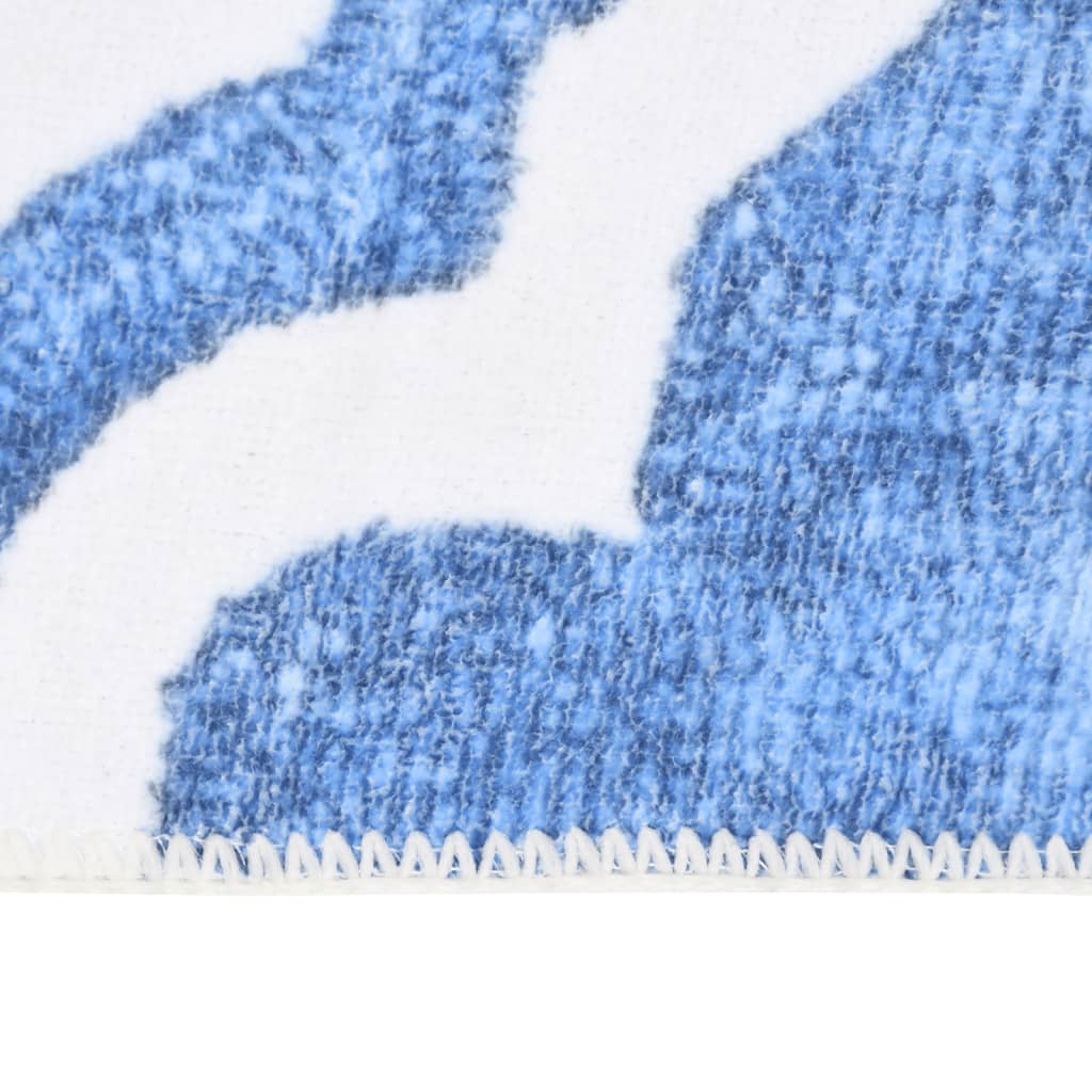 Käytävämatto kuvioitu pestävä taitettava 100x300 cm polyesteri - Harrastajankoti.fi