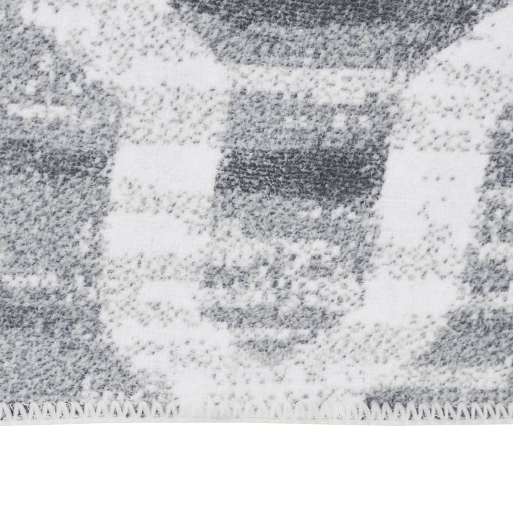 Käytävämatto kuvioitu pestävä taitettava 80x200 cm polyesteri - Harrastajankoti.fi