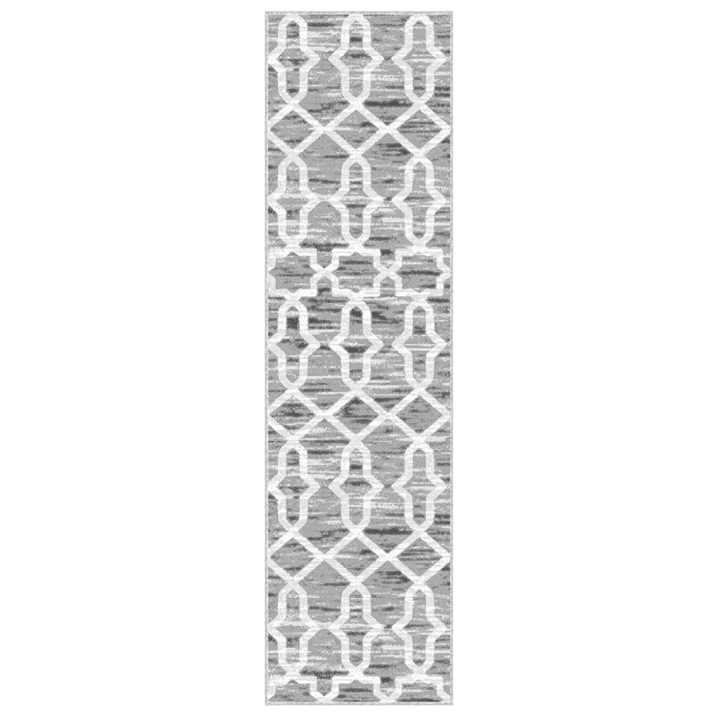 Käytävämatto kuvioitu pestävä taitettava 80x300 cm polyesteri - Harrastajankoti.fi