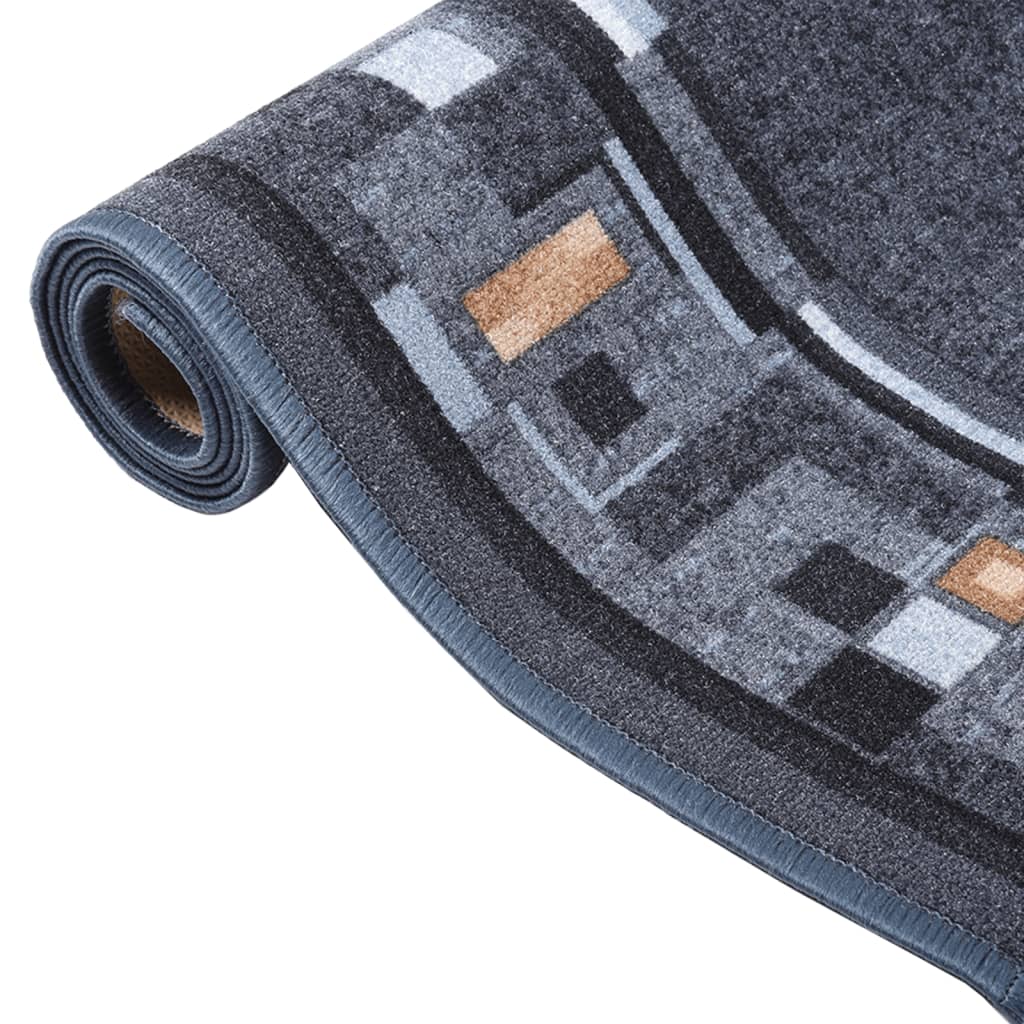 Käytävämatto antrasiitti 100x450 cm liukumaton - Harrastajankoti.fi