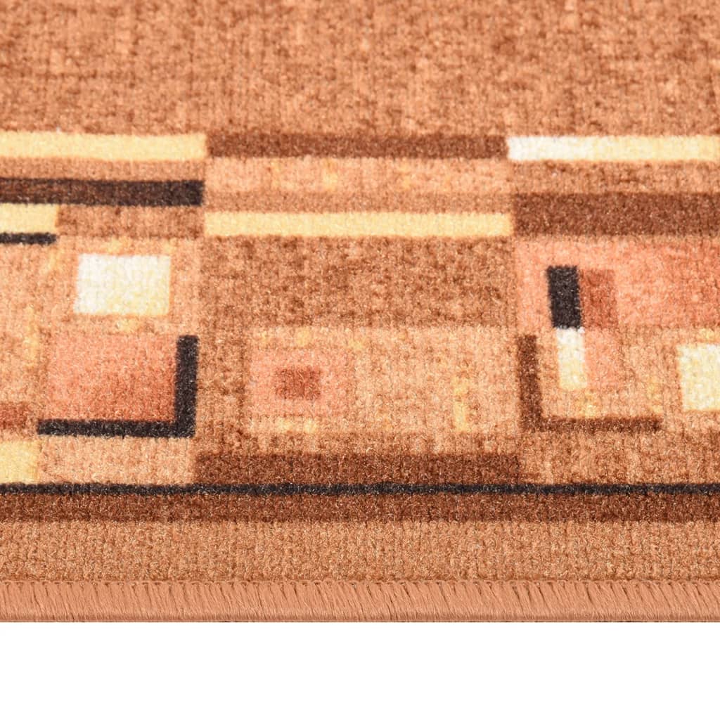 Käytävämatto ruskea 67x150 cm liukumaton - Harrastajankoti.fi