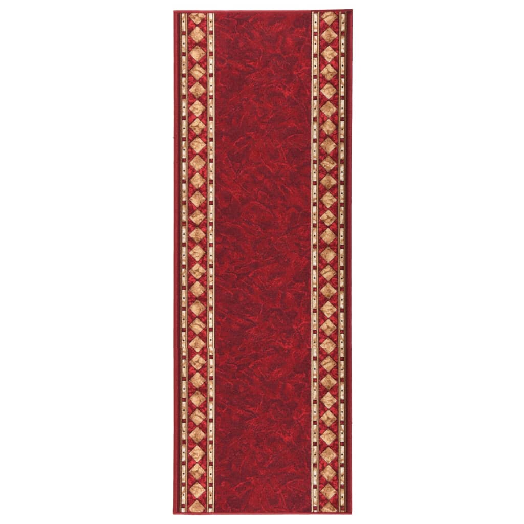 Käytävämatto punainen 67x200 cm liukumaton - Harrastajankoti.fi
