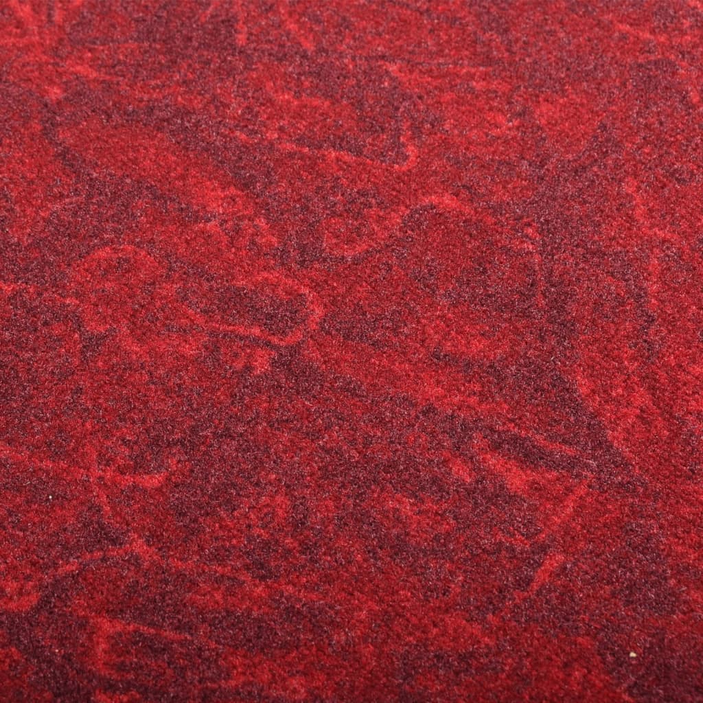 Käytävämatto punainen 67x250 cm liukumaton - Harrastajankoti.fi