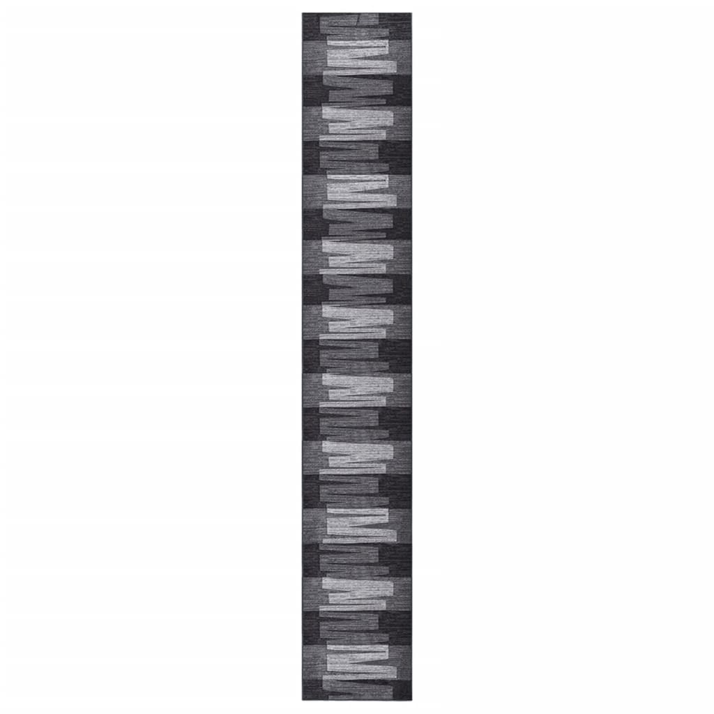 Käytävämatto antrasiitti 80x500 cm liukumaton - Harrastajankoti.fi