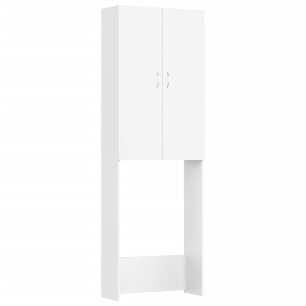 Pesukonekaappi valkoinen 64x25,5x190 cm - Harrastajankoti.fi
