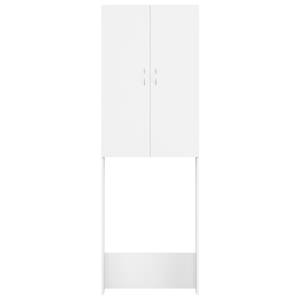 Pesukonekaappi valkoinen 64x25,5x190 cm - Harrastajankoti.fi