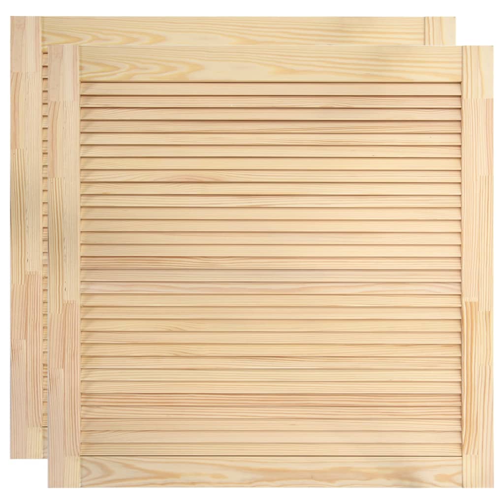 Säleikköovi 2 kpl täysi mänty 39,5x39,4 cm - Harrastajankoti.fi