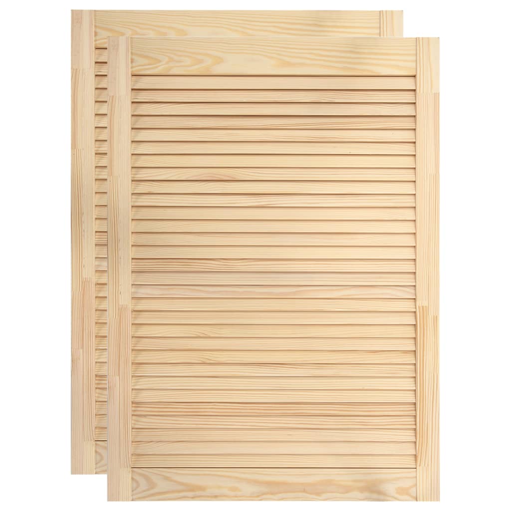 Säleikköovet 2 kpl täysi mänty 69x39,4 cm - Harrastajankoti.fi