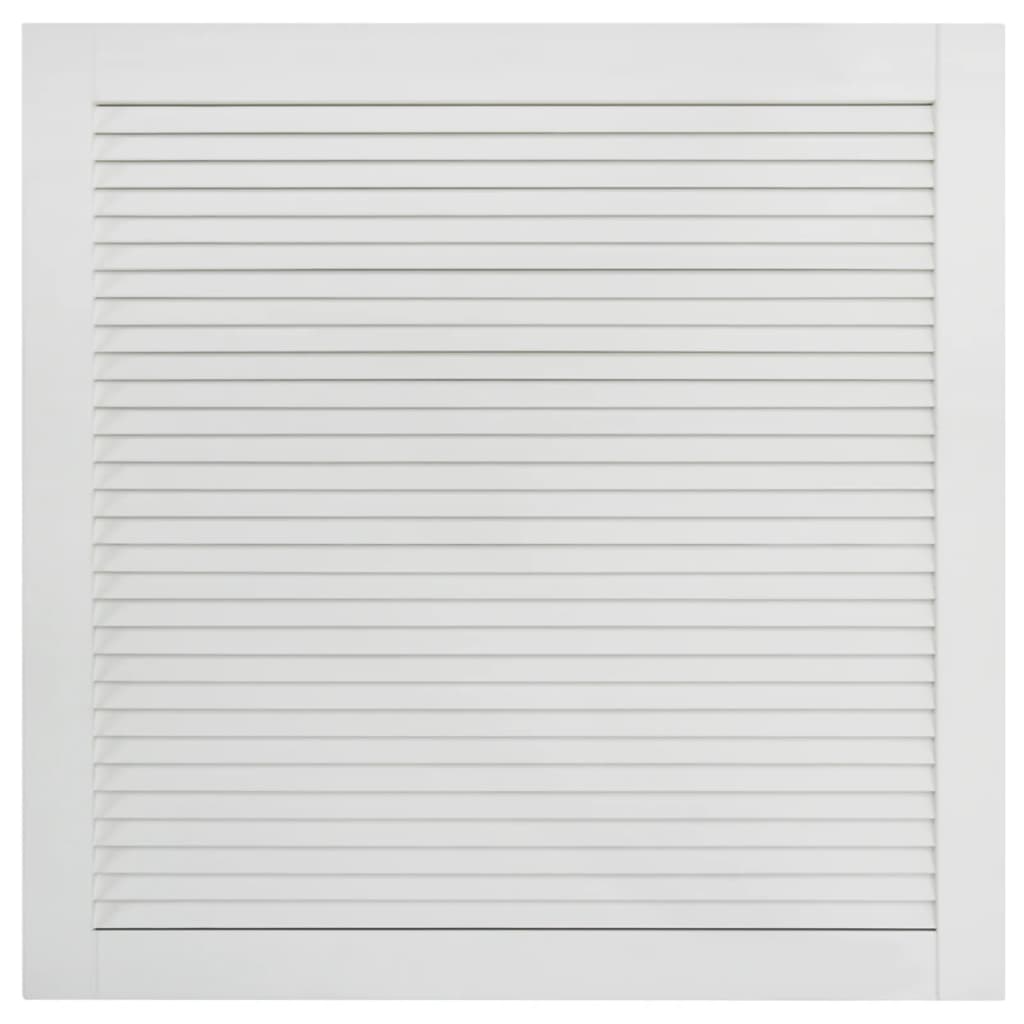 Säleikköovi täysi mänty valkoinen 39,5x39,4 cm - Harrastajankoti.fi