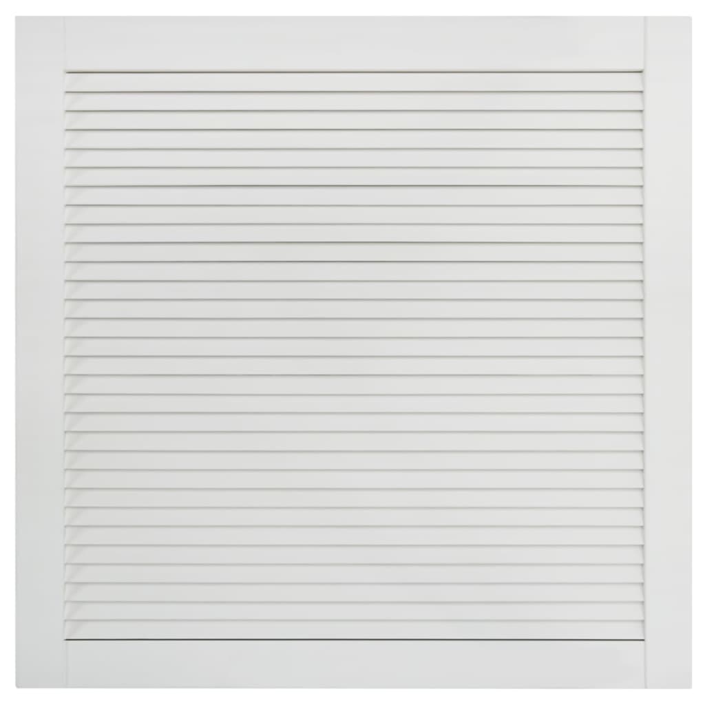 Säleikköovi 4 kpl täysi mänty valkoinen 39,5x39,4 cm - Harrastajankoti.fi