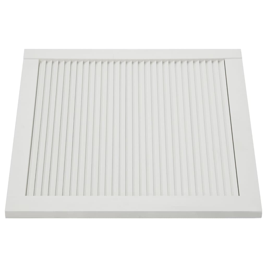 Säleikköovet 2 kpl täysi mänty valkoinen 39,5x49,4 cm - Harrastajankoti.fi