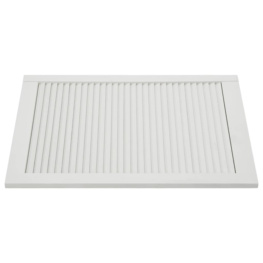 Säleikköovi 2 kpl täysi mänty valkoinen 61,5x39,4 cm - Harrastajankoti.fi