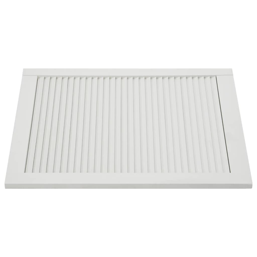 Säleikköovi 4 kpl täysi mänty valkoinen 61,5x49,4 cm - Harrastajankoti.fi