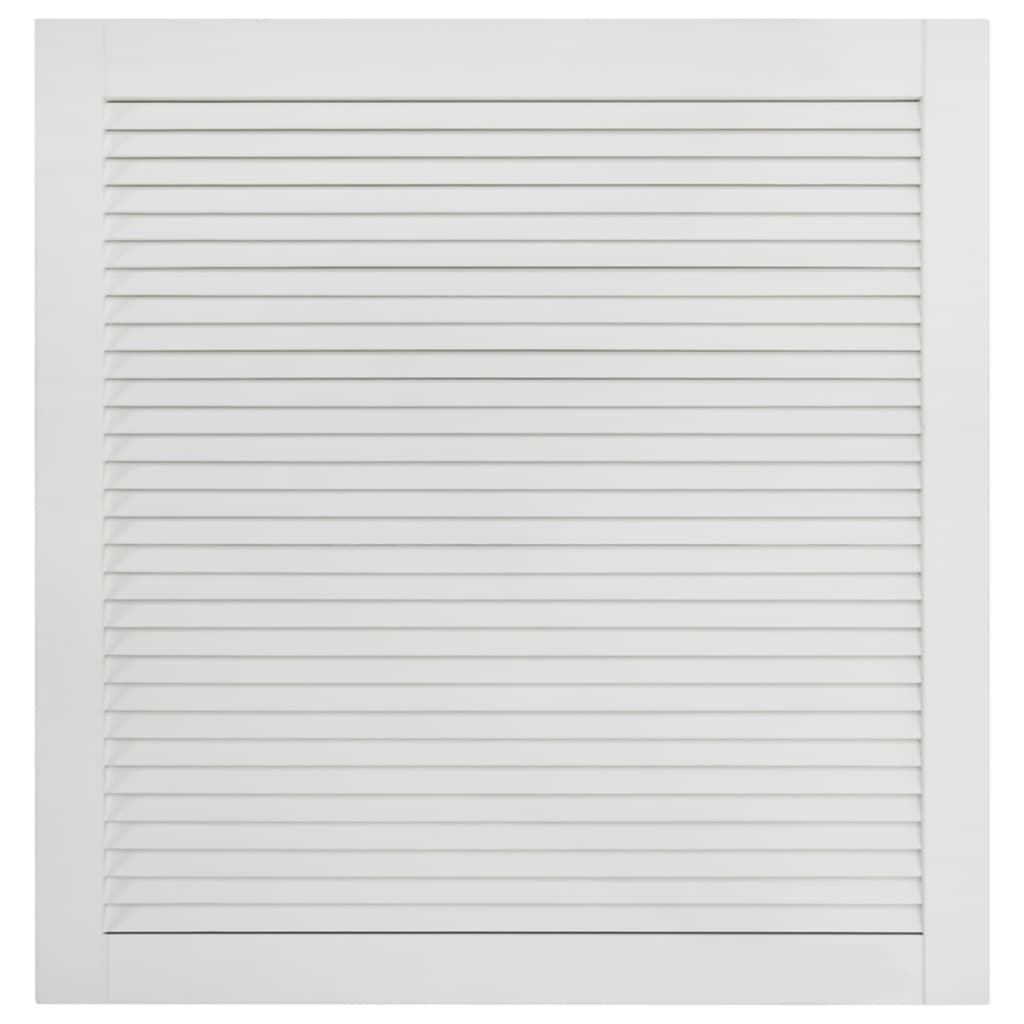 Säleikköovi 4 kpl täysi mänty valkoinen 61,5x59,4 cm - Harrastajankoti.fi