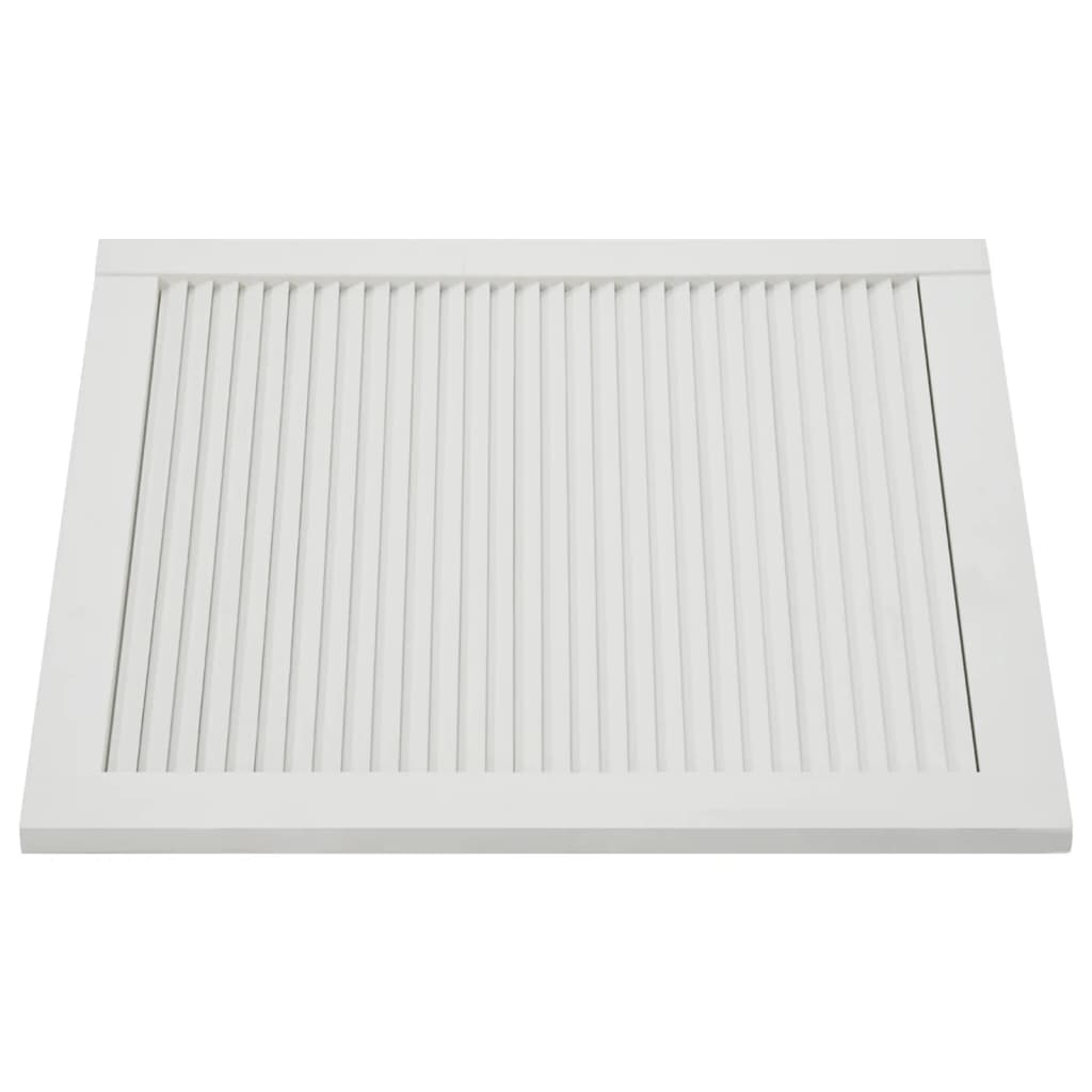 Säleikköovi 4 kpl täysi mänty valkoinen 61,5x59,4 cm - Harrastajankoti.fi