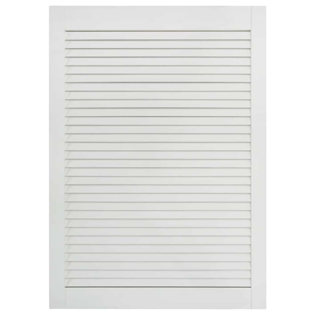 Säleikköovi 2 kpl täysi mänty valkoinen 69x39,4 cm - Harrastajankoti.fi