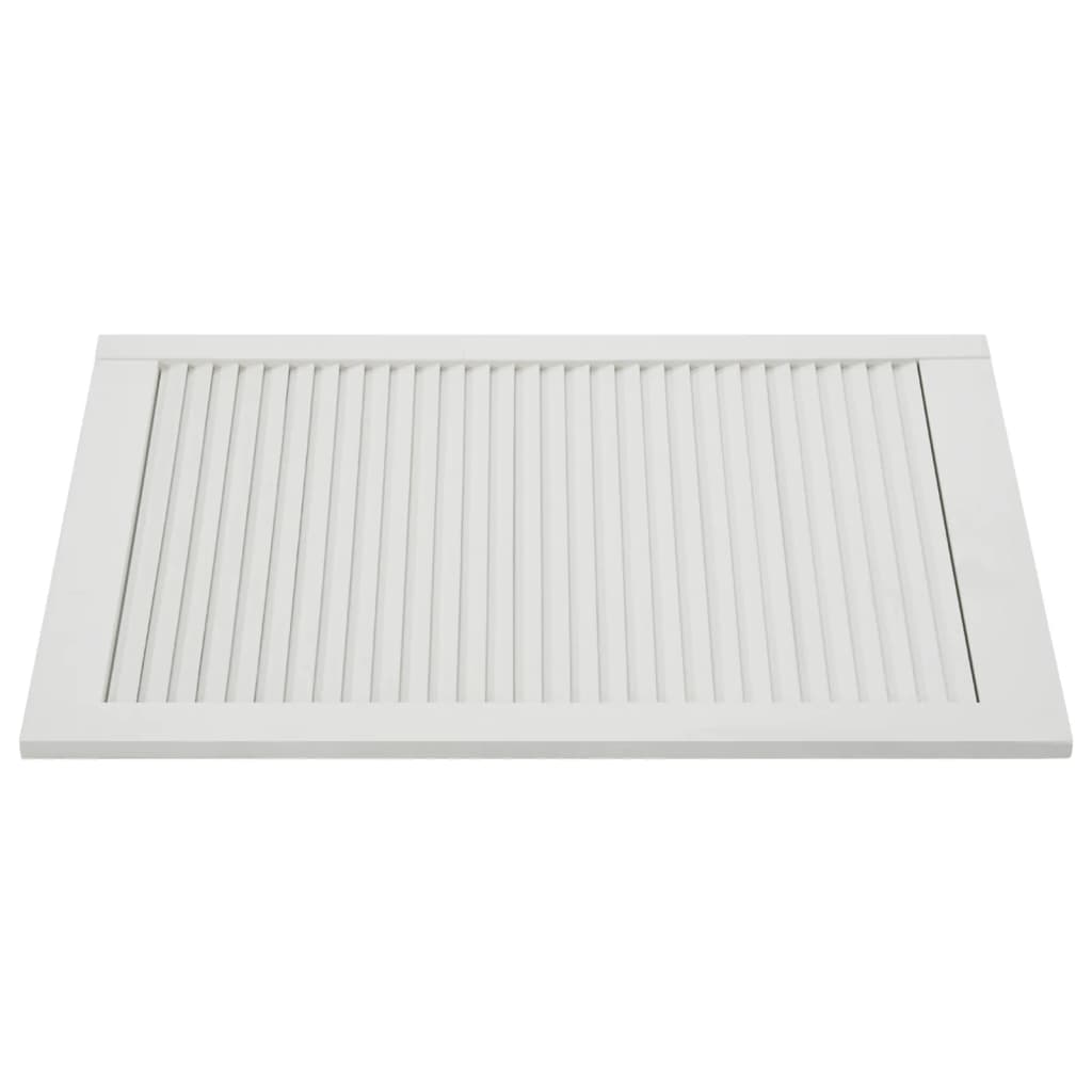 Säleikköovi 2 kpl täysi mänty valkoinen 69x39,4 cm - Harrastajankoti.fi