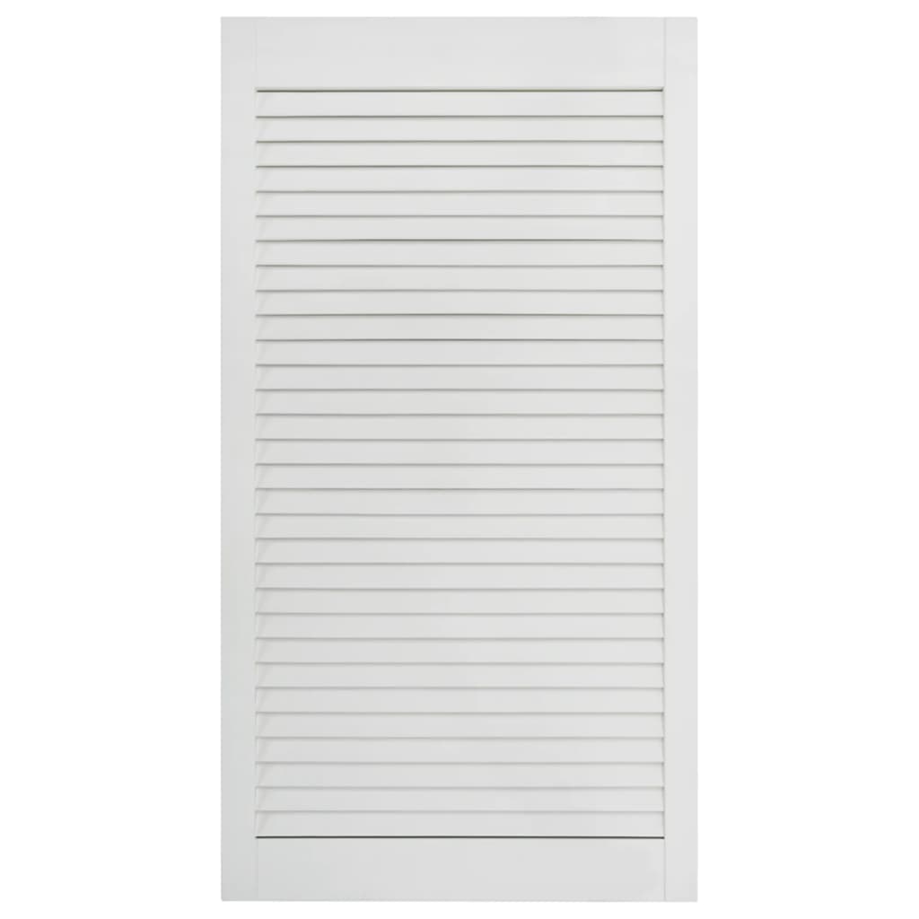 Säleikköovet 4 kpl täysi mänty valkoinen 99,3x39,4 cm - Harrastajankoti.fi