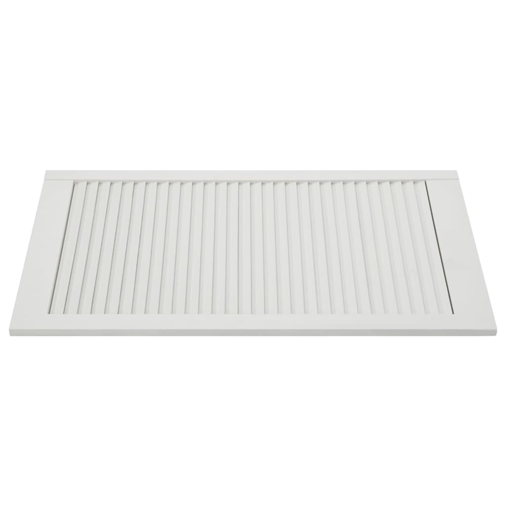 Säleikköovi 2 kpl täysi mänty valkoinen 99,3x49,4 cm - Harrastajankoti.fi