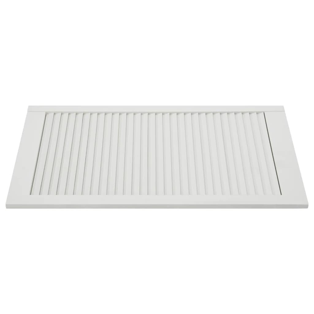 Säleikköovi 4 kpl täysi mänty valkoinen 99,3x49,4 cm - Harrastajankoti.fi