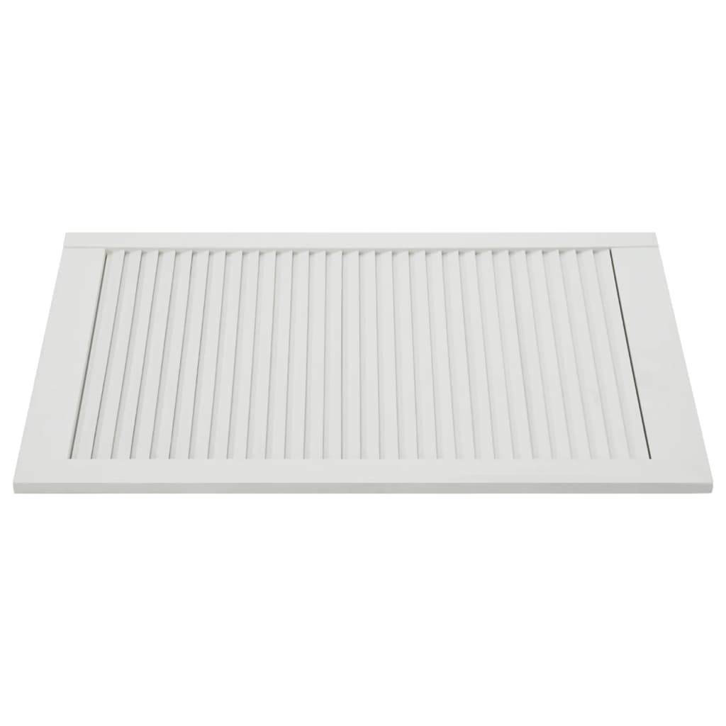 Säleikköovet 2 kpl täysi mänty valkoinen 99,3x59,4 cm - Harrastajankoti.fi