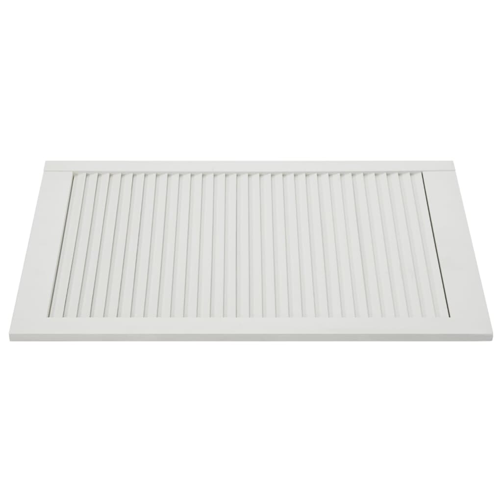 Säleikköovet 4 kpl täysi mänty valkoinen 99,3x59,4 cm - Harrastajankoti.fi