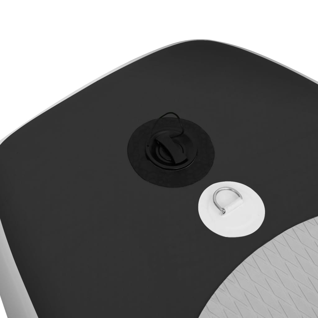 Täytettävä SUP-lautasarja musta 300x76x10 cm - Harrastajankoti.fi