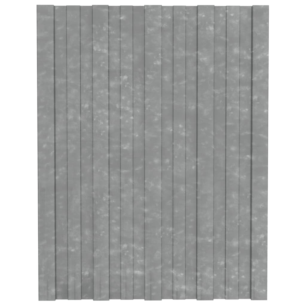 Kattopaneeli 12 kpl galvanoitu teräs hopea 60x45 cm - Harrastajankoti.fi