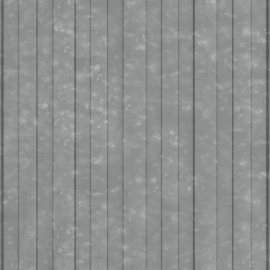 Kattopaneeli 12 kpl galvanoitu teräs hopea 60x45 cm - Harrastajankoti.fi