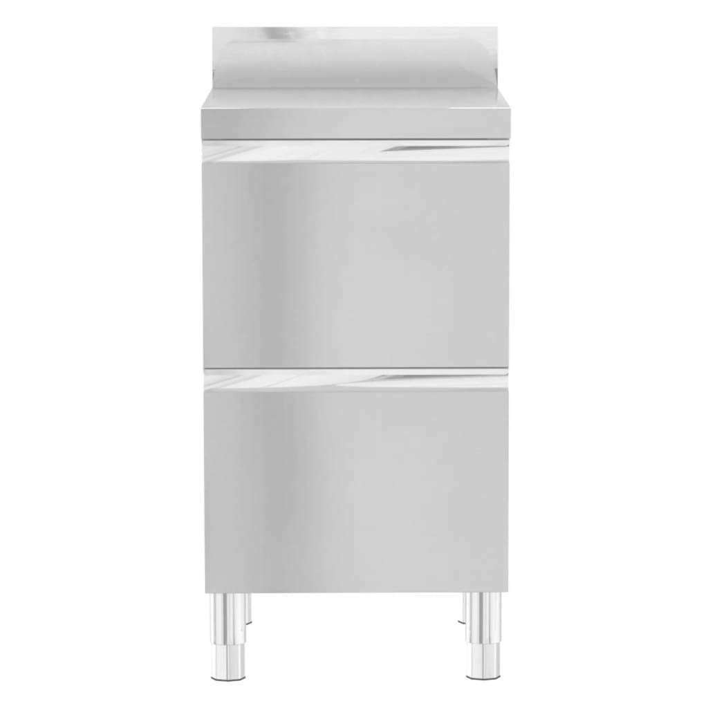 Kaupalliset keittiön kaapit 3 kpl ruostumaton teräs - Harrastajankoti.fi