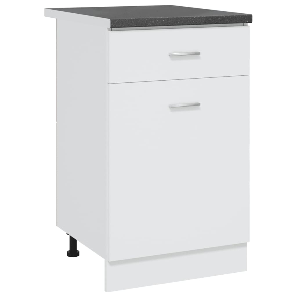 Keittiön työtaso musta graniittikuvio 50x60x2,8 cm lastulevy - Harrastajankoti.fi