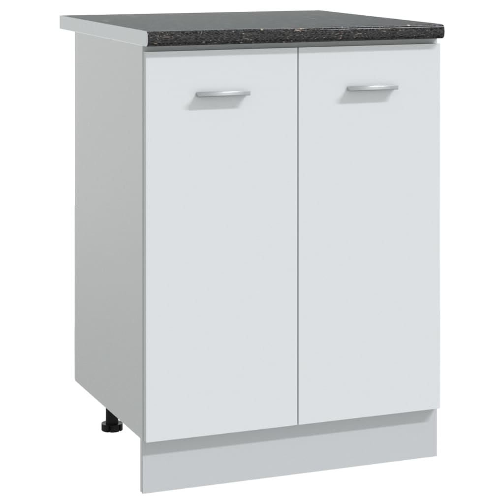 Keittiön työtaso musta graniittikuvio 60x60x2,8 cm lastulevy - Harrastajankoti.fi