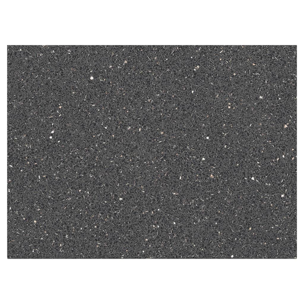 Keittiön työtaso musta graniittikuvio 80x60x2,8 cm lastulevy - Harrastajankoti.fi