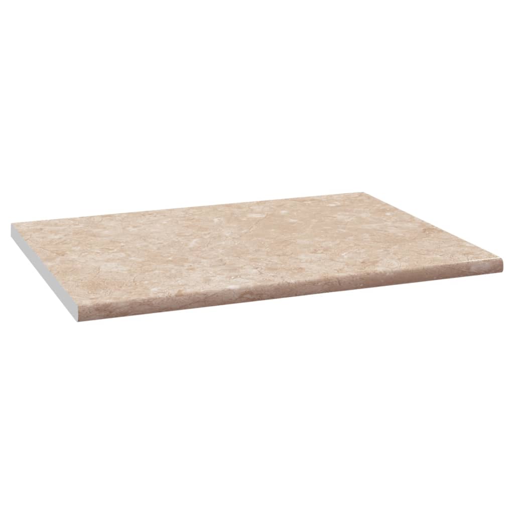 Keittiön työtaso beige marmorikuvio 80x60x2,8 cm lastulevy - Harrastajankoti.fi