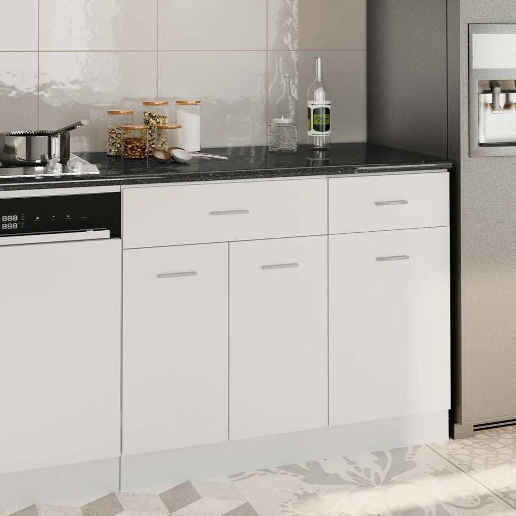 Keittiön työtaso musta graniittikuvio 100x60x2,8 cm lastulevy - Harrastajankoti.fi