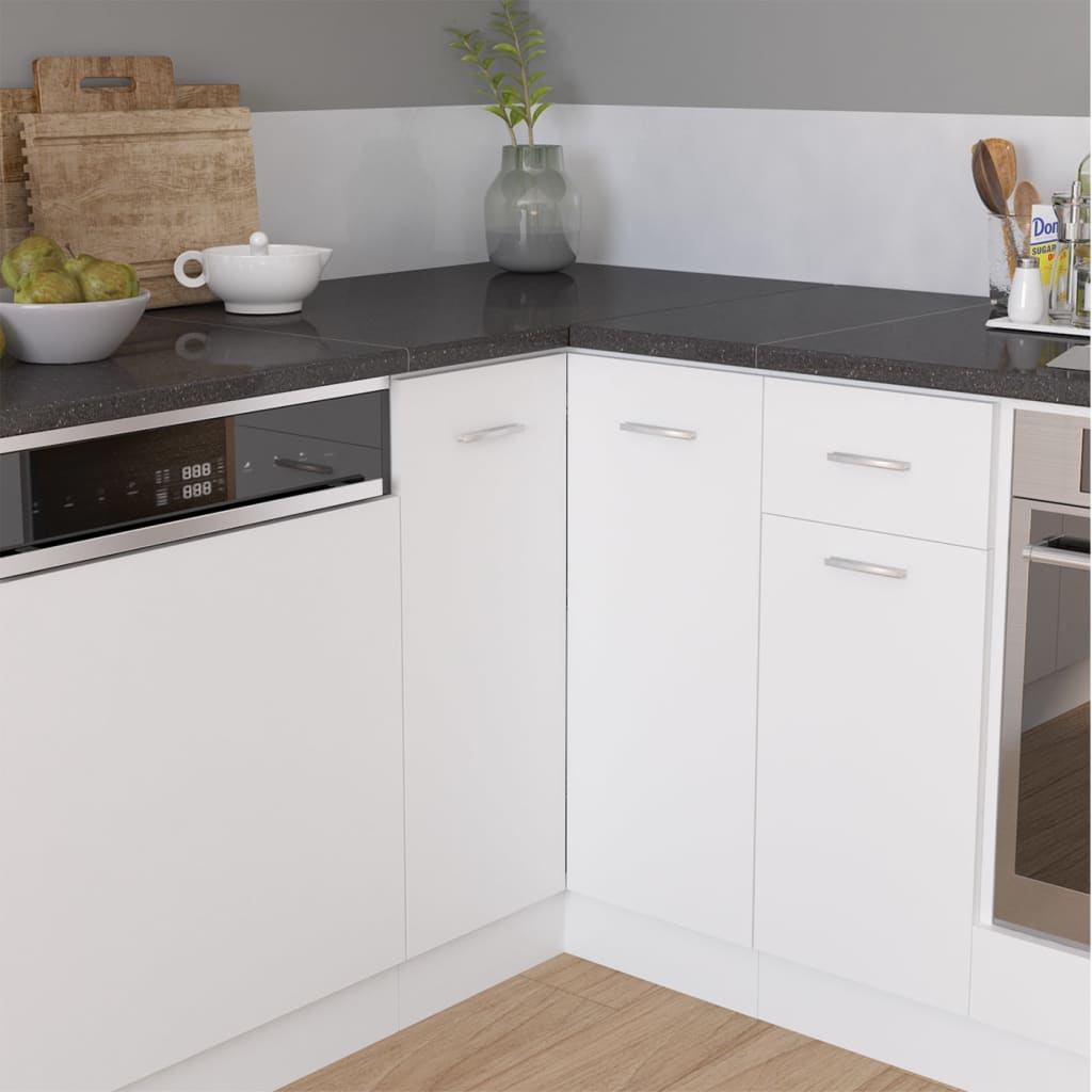 Keittiön kulmatyötaso musta graniittikuvio lastulevy - Harrastajankoti.fi