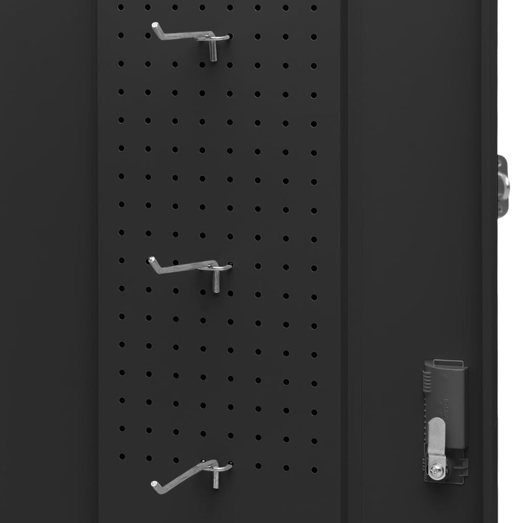 Satulakaappi antrasiitti 53x53x140 cm teräs - Harrastajankoti.fi