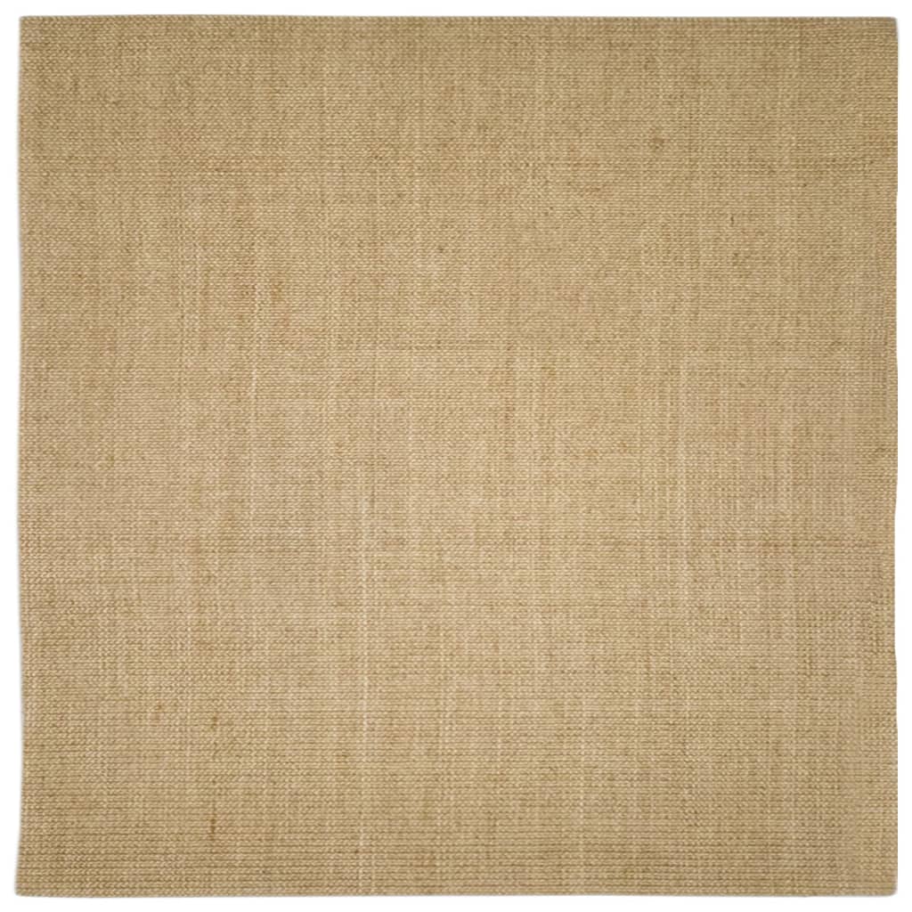 Matto luonnollinen sisal 100x100 cm - Harrastajankoti.fi
