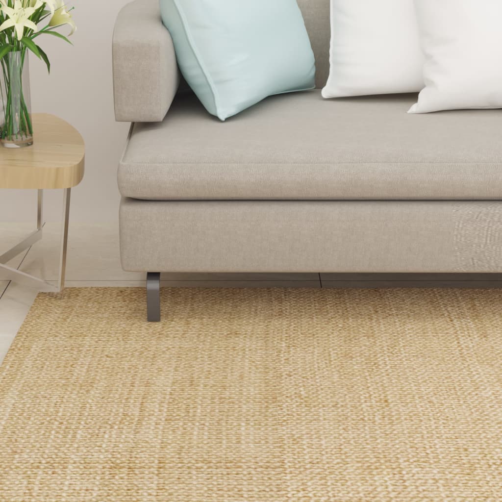 Matto luonnollinen sisal 100x100 cm - Harrastajankoti.fi