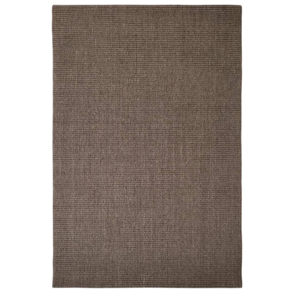 Matto luonnollinen sisal 100x150 cm ruskea - Harrastajankoti.fi