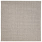 Matto luonnollinen sisal 100x100 cm hiekka - Harrastajankoti.fi