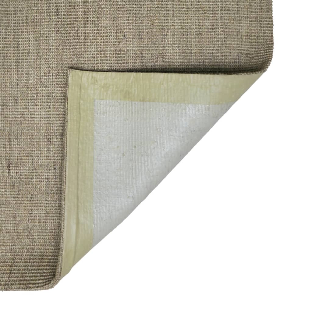 Matto luonnollinen sisal 100x150 cm harmaanruskea - Harrastajankoti.fi