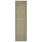 Matto luonnollinen sisal 100x350 cm harmaanruskea - Harrastajankoti.fi