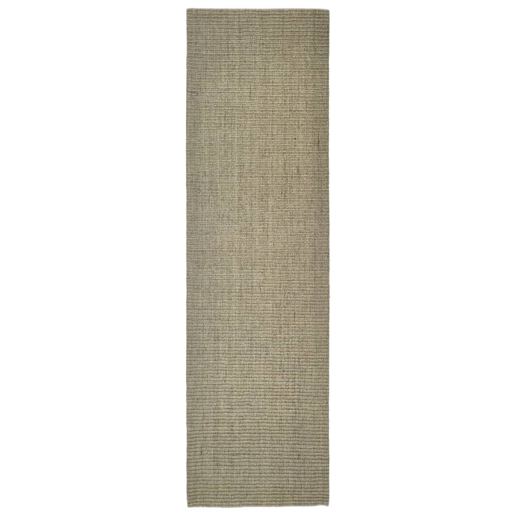 Matto luonnollinen sisal 100x350 cm harmaanruskea - Harrastajankoti.fi